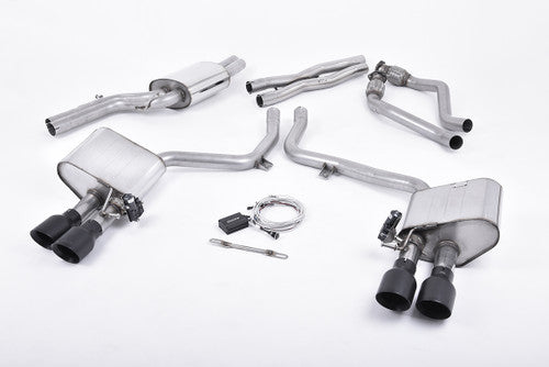 Milltek Cat-Back Exhaust - Audi S4 (B8.5) - Wayside Performance 