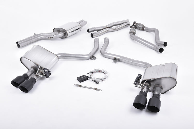 Milltek Cat-Back System - Audi S5 (B8.5) 3.0T CoupÃ© and Cabriolet - Wayside Performance 