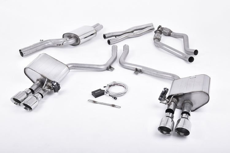 Milltek Cat-Back System - Audi S5 (B8.5) 3.0T Sportback - Wayside Performance 