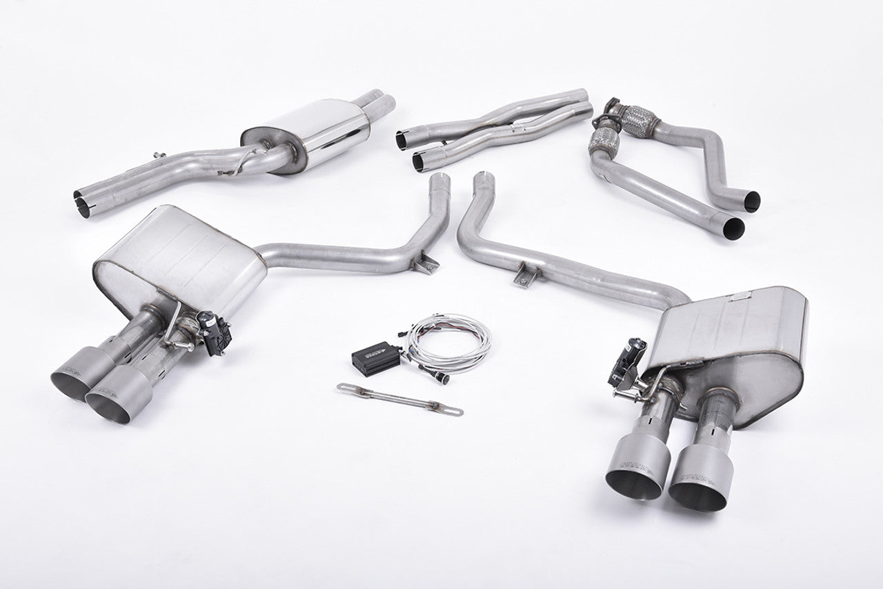 Milltek Cat-Back Exhaust - Audi S4 (B8.5) - Wayside Performance 