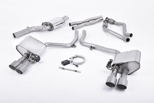 Milltek Cat-Back System - Audi S5 (B8.5) 3.0T Sportback - Wayside Performance 