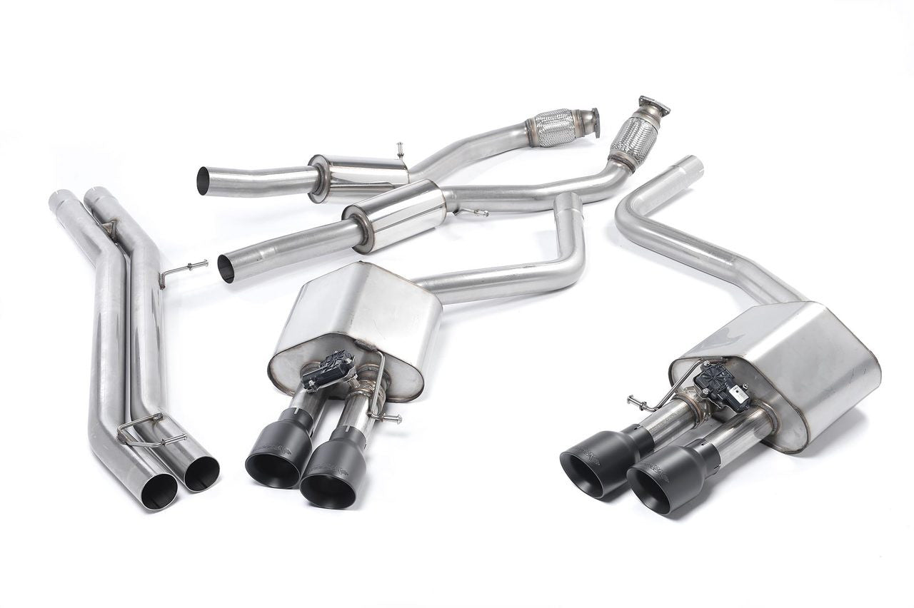 Milltek Cat-Back System - Audi S8 4.0TFSI Quattro - Wayside Performance 