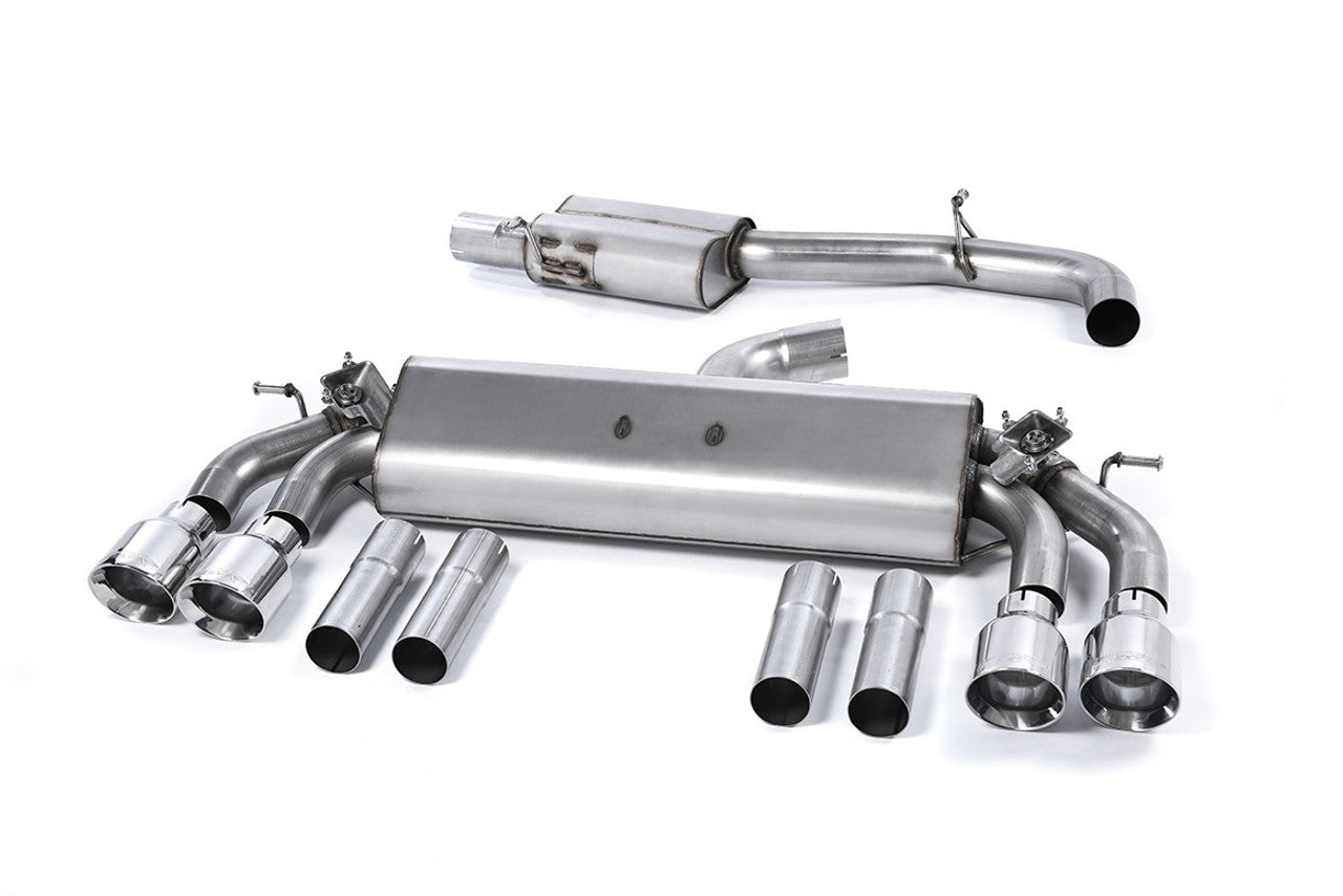 Milltek Cat-Back Exhaust - Audi S3 (8V) - Saloon/Cabriolet - Wayside Performance 