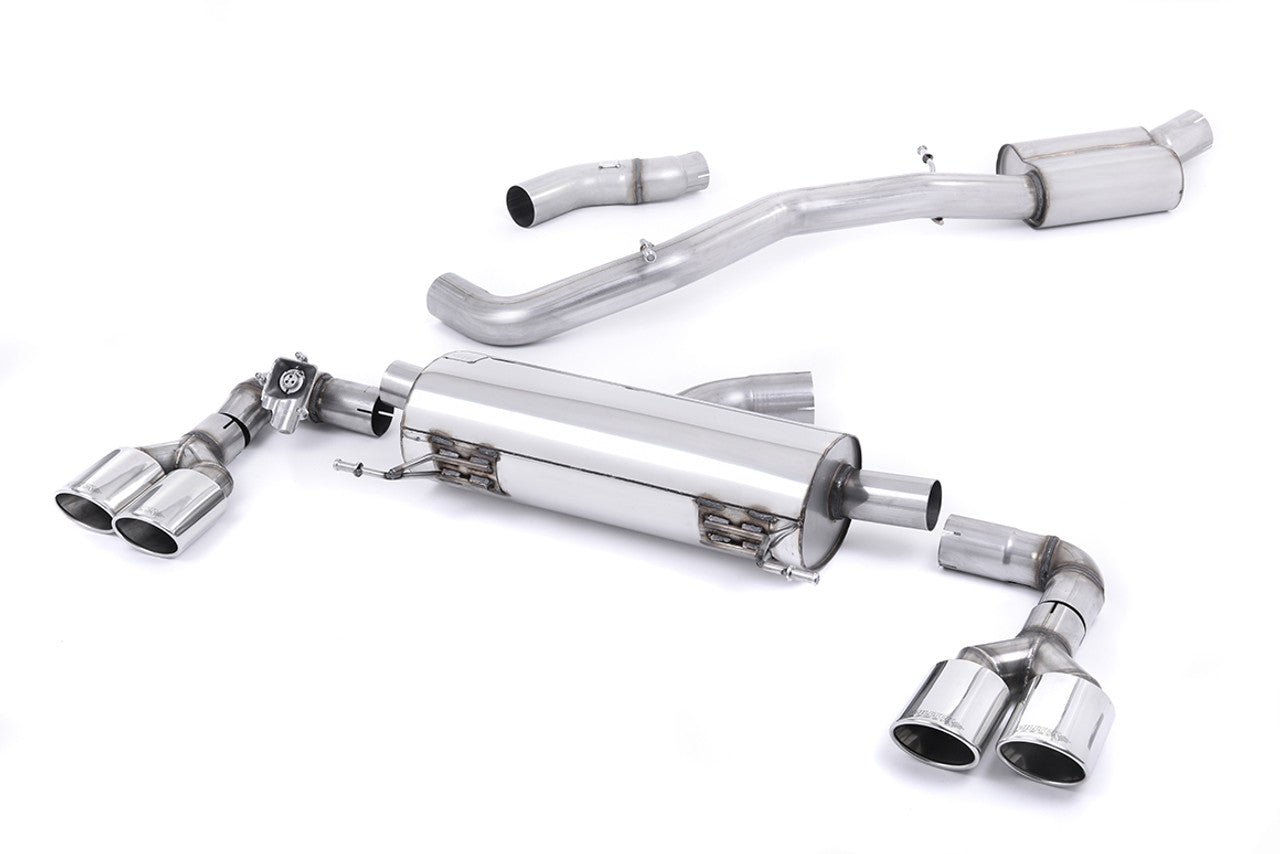Milltek Cat-Back Exhaust - Audi S1 2.0TFSI - Wayside Performance 