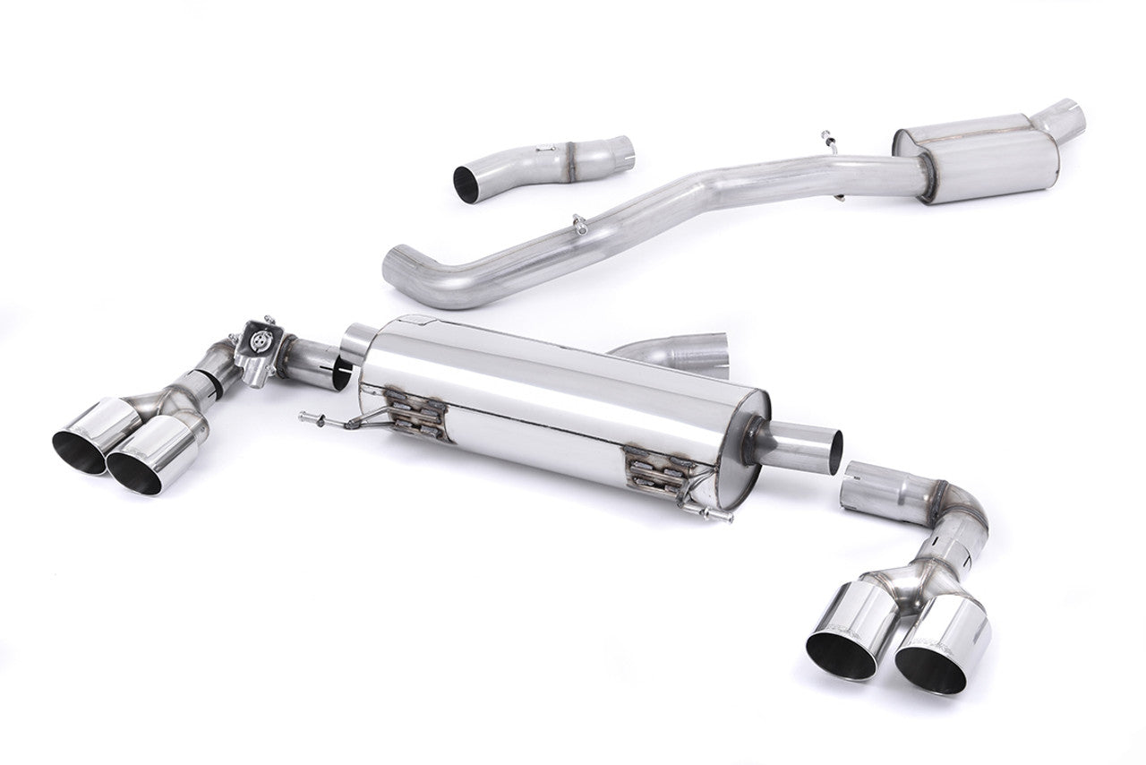 Milltek Cat-Back Exhaust - Audi S1 2.0TFSI - Wayside Performance 