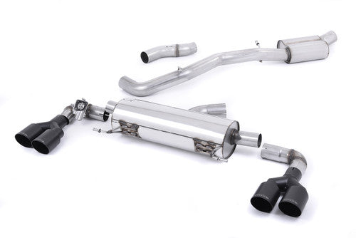 Milltek Cat-Back Exhaust - Audi S1 2.0TFSI - Wayside Performance 