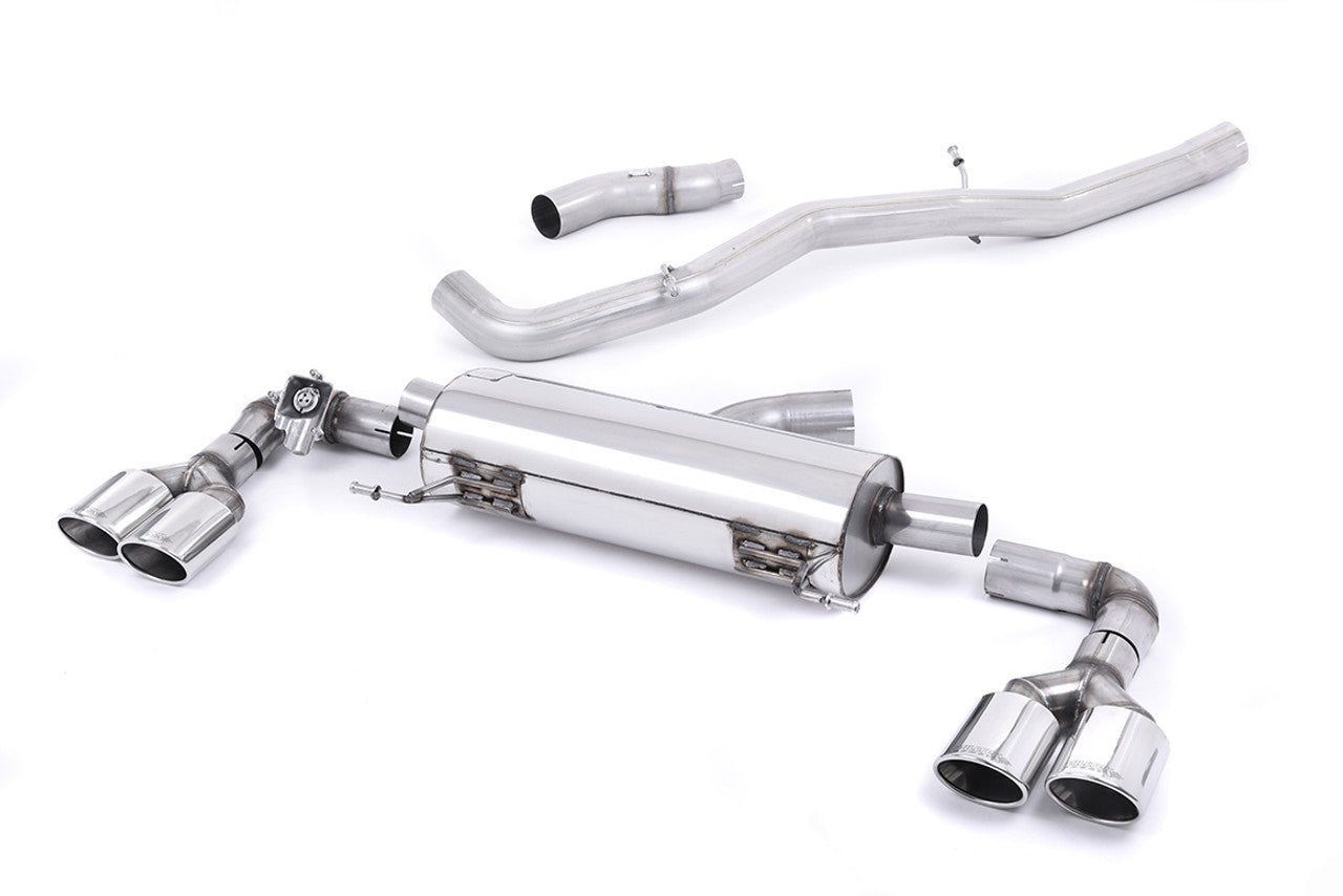 Milltek Cat-Back Exhaust - Audi S1 2.0TFSI - Wayside Performance 