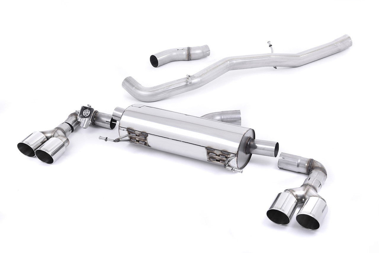 Milltek Cat-Back Exhaust - Audi S1 2.0TFSI - Wayside Performance 
