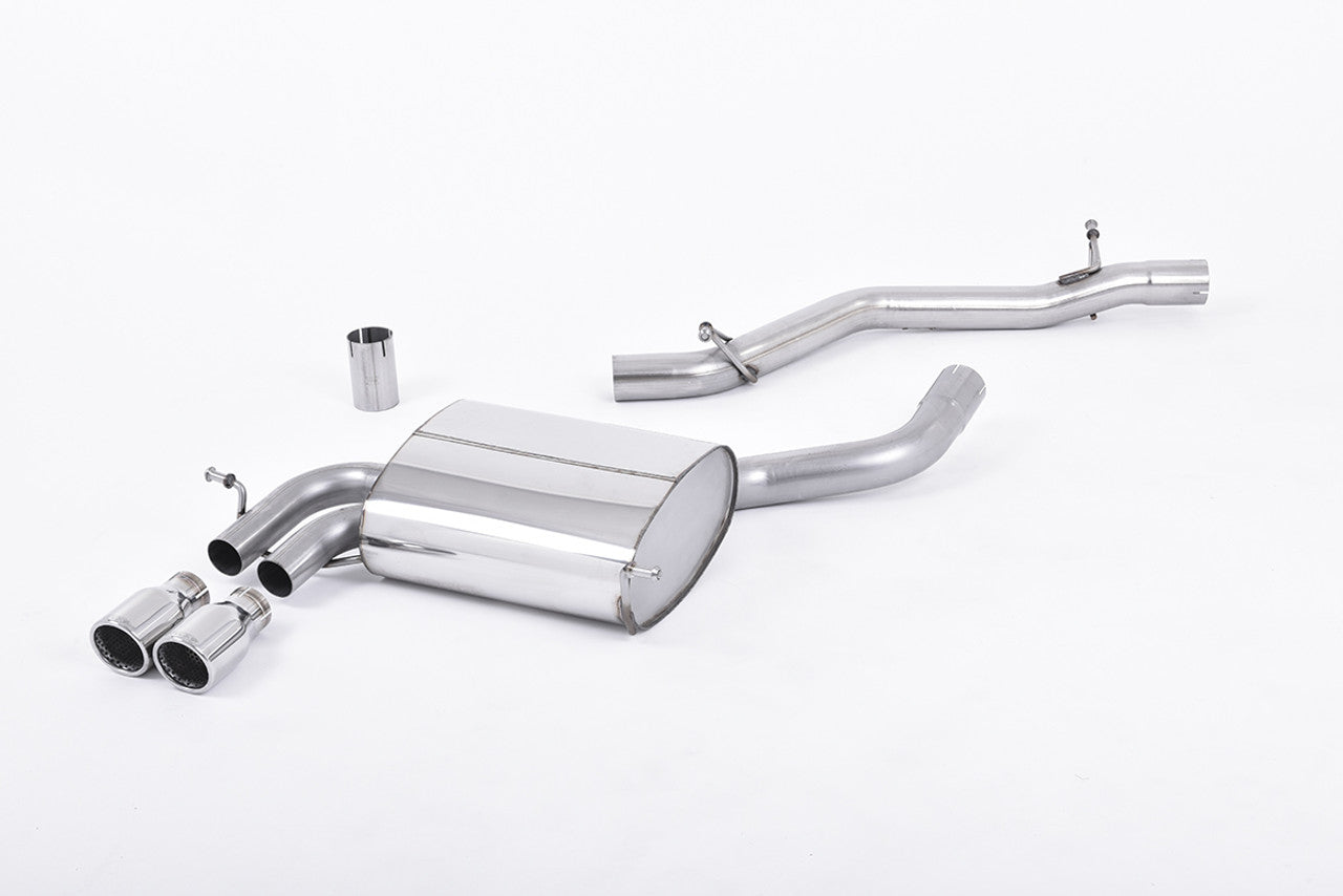 Milltek Cat-Back Exhaust for Audi A3 3.2 V6 quattro 3 door and Sportback - Wayside Performance 