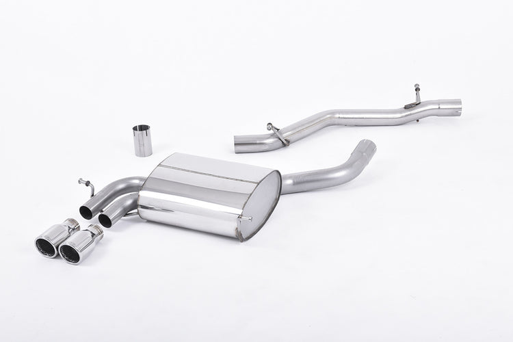 Milltek Cat-Back Exhaust for Audi A3 3.2 V6 quattro 3 door and Sportback - Wayside Performance 