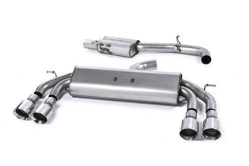 Milltek Cat-Back Exhaust - Audi S3 (8V) - 3 Door - Wayside Performance 