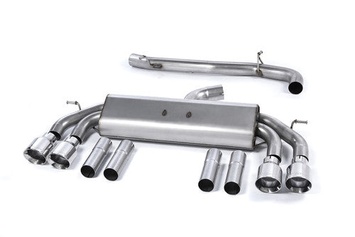 Milltek Cat-Back Exhaust - Audi S3 (8V) - Saloon/Cabriolet - Wayside Performance 