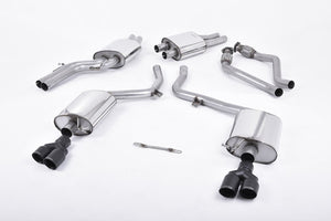 Milltek Cat-Back Exhaust - Audi S4 (B8) - Wayside Performance 