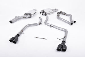 Milltek Cat-Back Exhaust - Audi S4 (B8) - Wayside Performance 