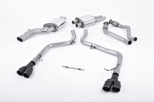 Milltek Cat-Back System - S5 (B8) 3.0T Sportback - Wayside Performance 