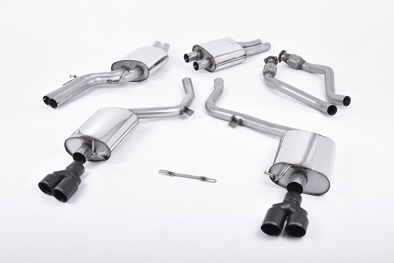 Milltek Cat-Back System - S5 (B8) 3.0T CoupÃ© & Cab - Wayside Performance 