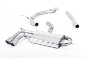 Milltek Cat-Back Exhaust - VW Golf Mk6 GTD 170ps - Wayside Performance 