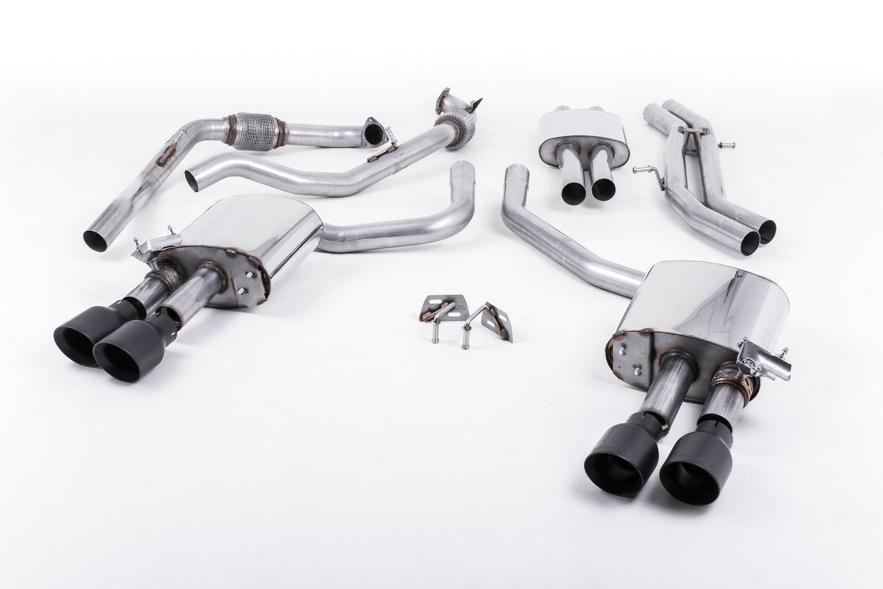 Milltek Cat-Back System - Audi S5 (B9) 3.0T Sportback (Non-Sport Diff Vehicles) - Wayside Performance 