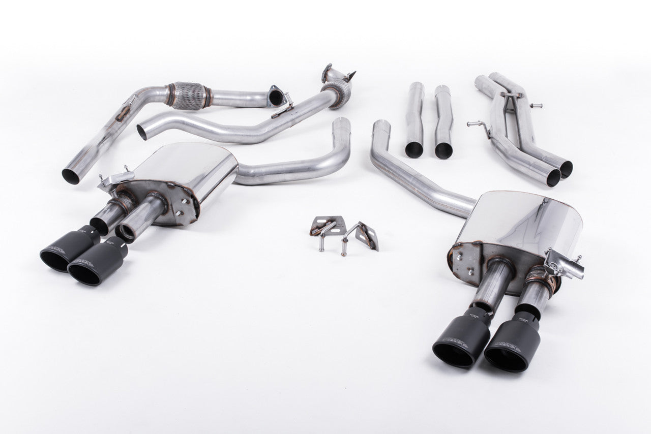 Milltek Cat-Back System - Audi S5 (B9) 3.0T Sportback (Sport Diff Vehicles Only) - Wayside Performance 