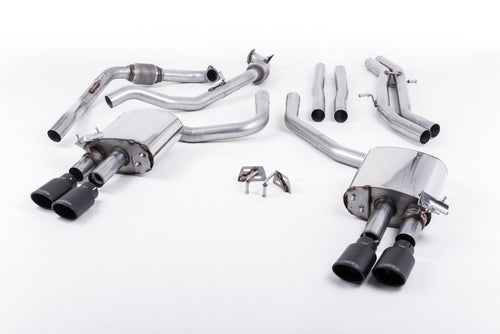 Milltek Cat-Back System - Audi S5 (B9) 3.0T Sportback (Sport Diff Vehicles Only) - Wayside Performance 