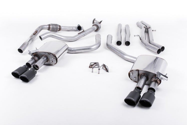 Milltek Cat-Back System - Audi S5 (B9) 3.0T Sportback (Sport Diff Vehicles Only) - Wayside Performance 