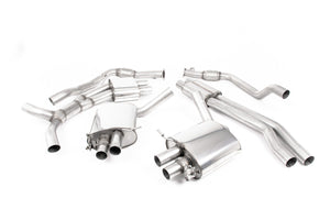 Milltek Catback Exhaust System - RS4 B9 without OPF/GPF - Wayside Performance 