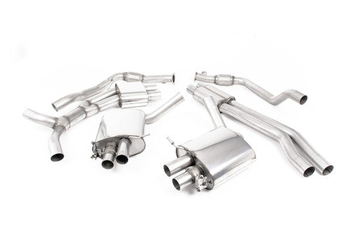 Milltek Catback Exhaust System - RS5 B9 without OPF/GPF - Wayside Performance 