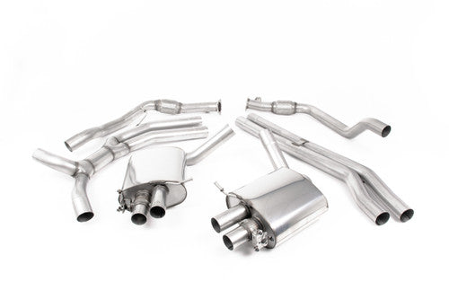 Milltek Catback Exhaust System - RS5 B9 without OPF/GPF - Wayside Performance 