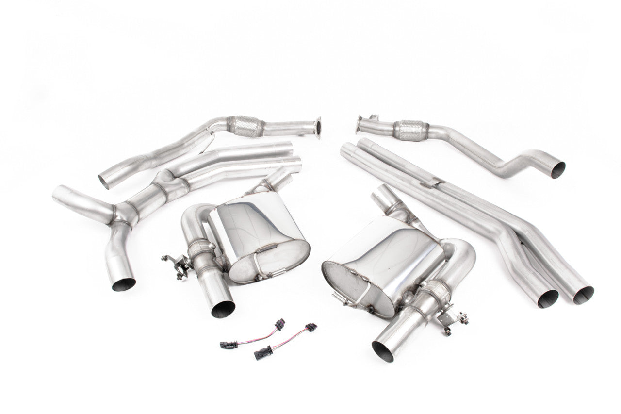 Milltek Catback Exhaust System - RS4 B9 without OPF/GPF - Wayside Performance 