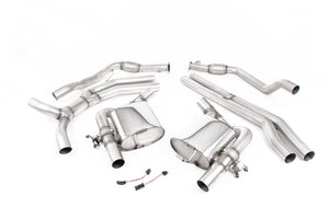 Milltek Catback Exhaust System - RS4 B9 without OPF/GPF - Wayside Performance 