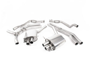 Milltek Catback Exhaust System - RS4 B9 without OPF/GPF - Wayside Performance 