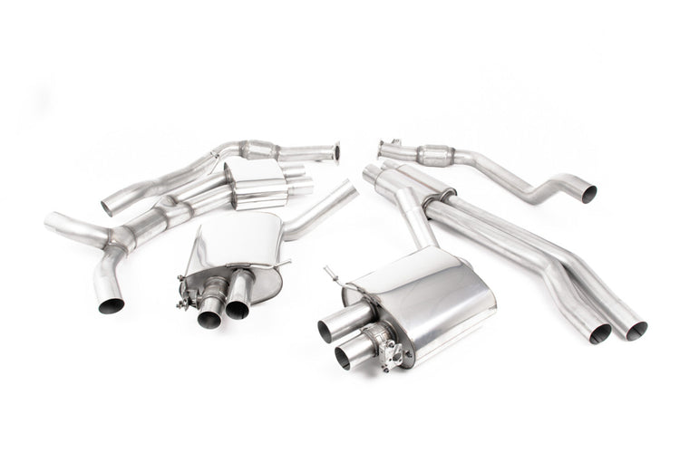 Milltek Catback Exhaust System - RS4 B9 with OPF/GPF - Wayside Performance 
