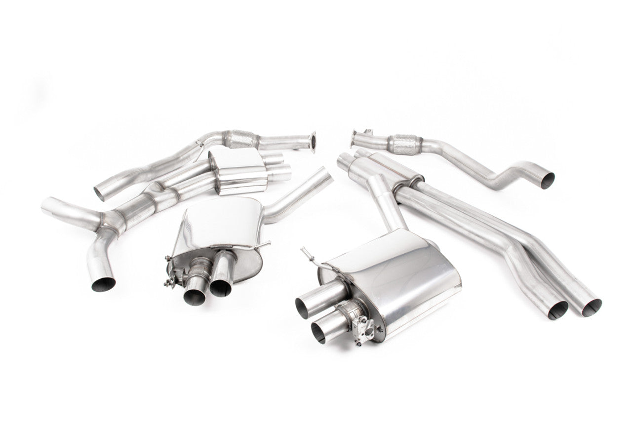 Milltek Catback Exhaust System - RS5 B9 with OPF/GPF - Wayside Performance 