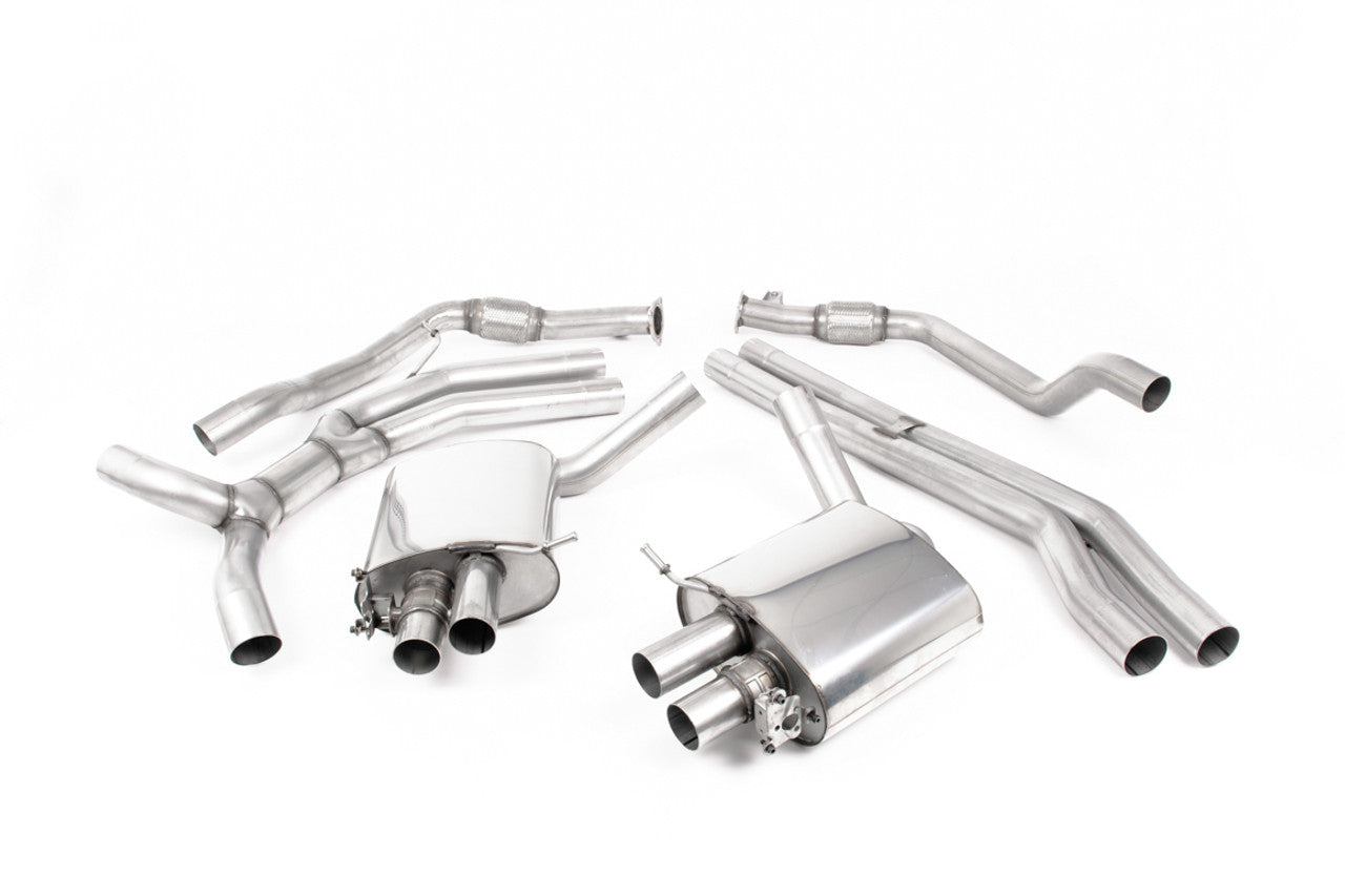 Milltek Catback Exhaust System - RS4 B9 with OPF/GPF - Wayside Performance 