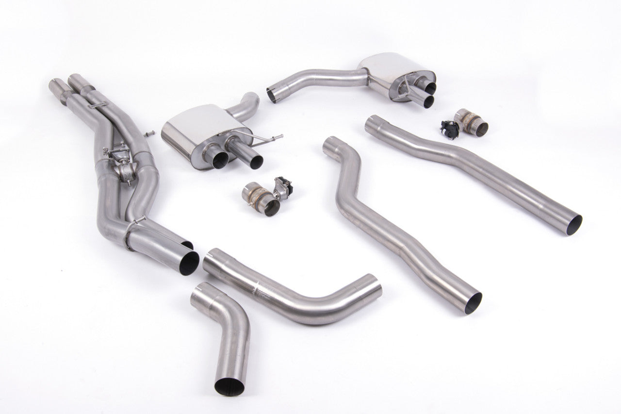 Milltek Exhaust System - Audi RS7 (C8) 4.0T - Wayside Performance 