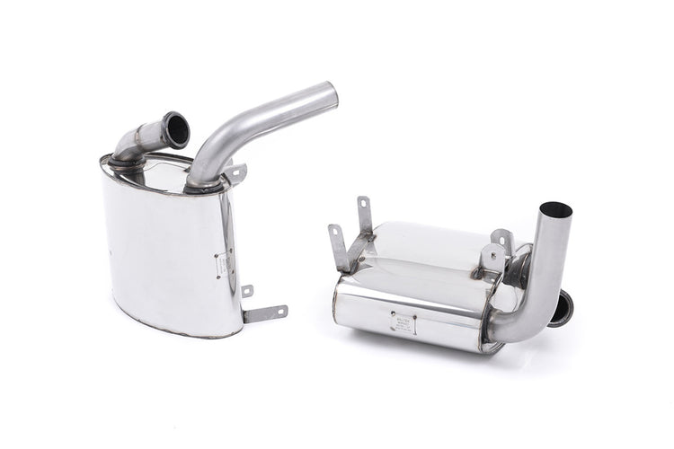 Milltek Cat-back Exhaust - Cup System. Uses OE tailpipes - 911 - 996 Carrera and Carrera S (C2 and C4) - 1998-2005 - SSXPO019 - Wayside Performance 