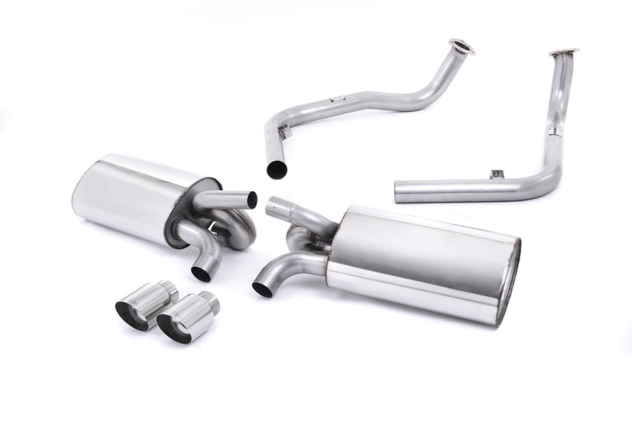 Milltek Cat-back Exhaust - Non-resonated (louder) - Cayman - S 3.4 987 Gen2 - 2009-2013 - SSXPO118_1 - Wayside Performance 