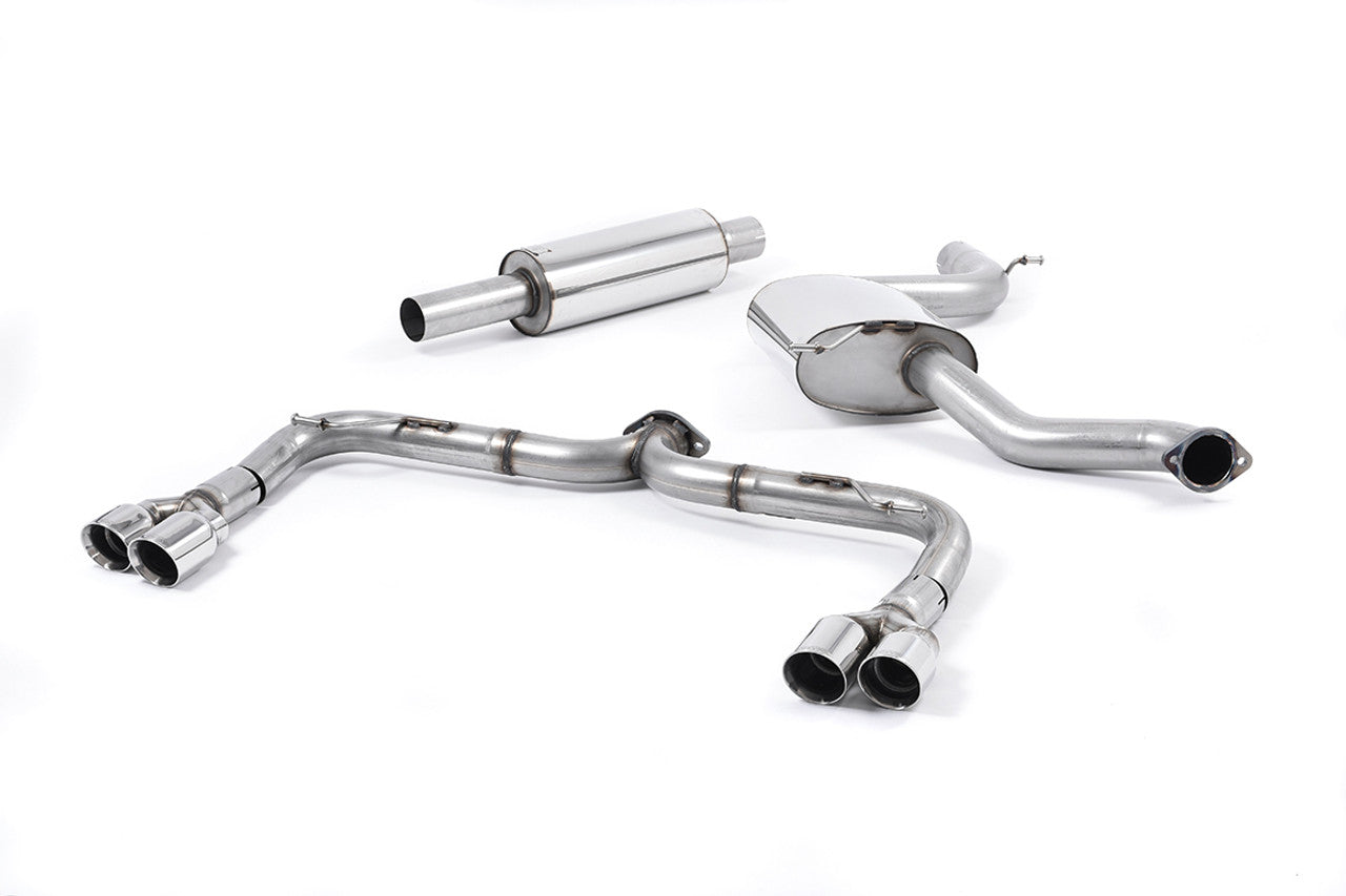 Milltek Cat-Back Exhaust System - Leon (Mk3) Cupra 280/290 Hatch - Wayside Performance 
