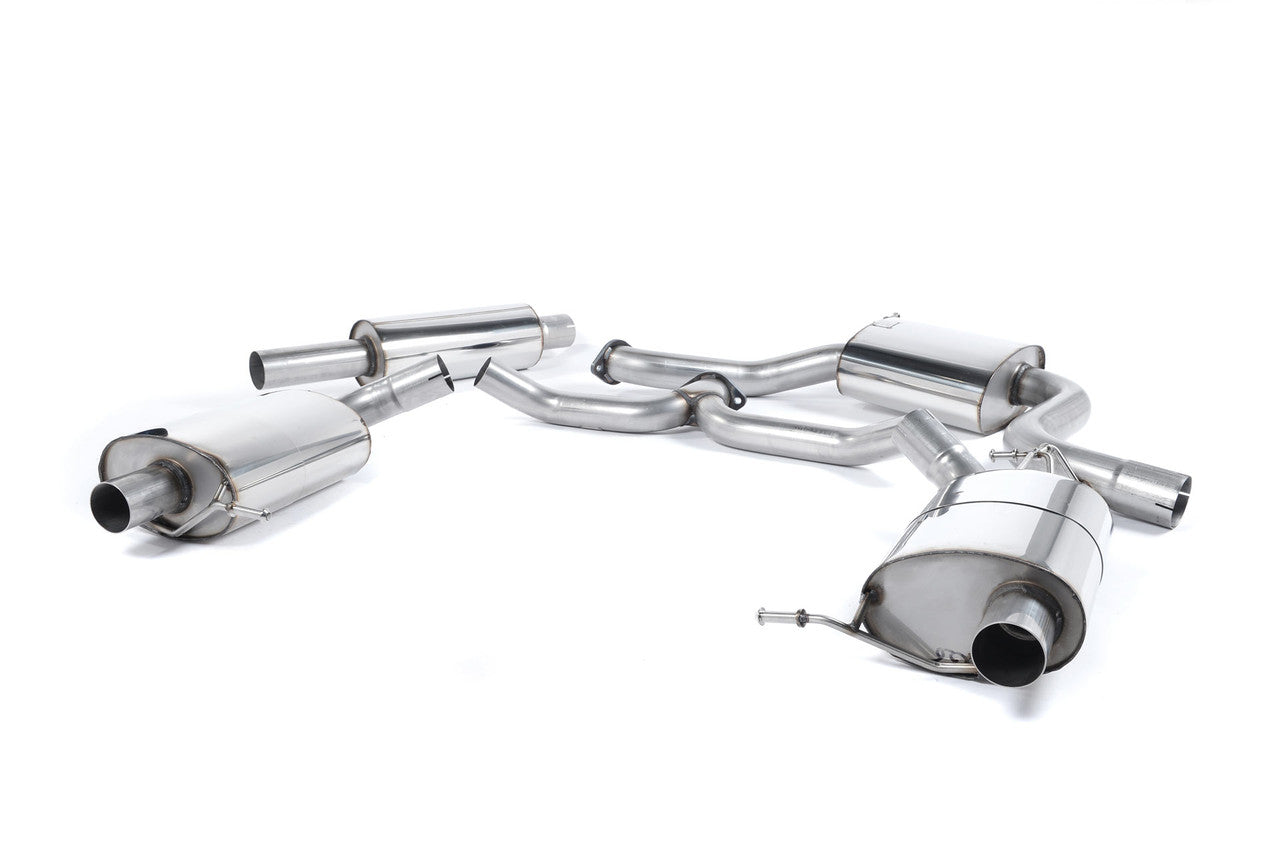 Milltek Resonated Uses OE Tips - Octavia - vRS 2.0 TSI 245PS (Face Lift) Hatch & Estate (OPF/GPF Models Only) - Wayside Performance 
