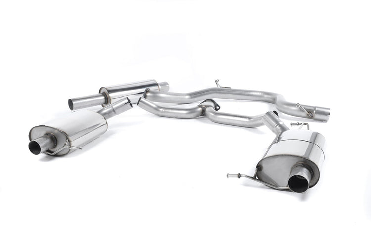 Milltek Cat-back - Road+. Uses OE Tips - Octavia - vRS 2.0 TSI 245PS (Face Lift) Hatch & Estate (OPF/GPF Models Only) - Wayside Performance 