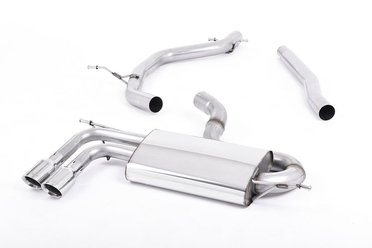 Milltek Cat Back Exhaust for Audi A3 (8P) 1.8TSI 3-Door - Wayside Performance 
