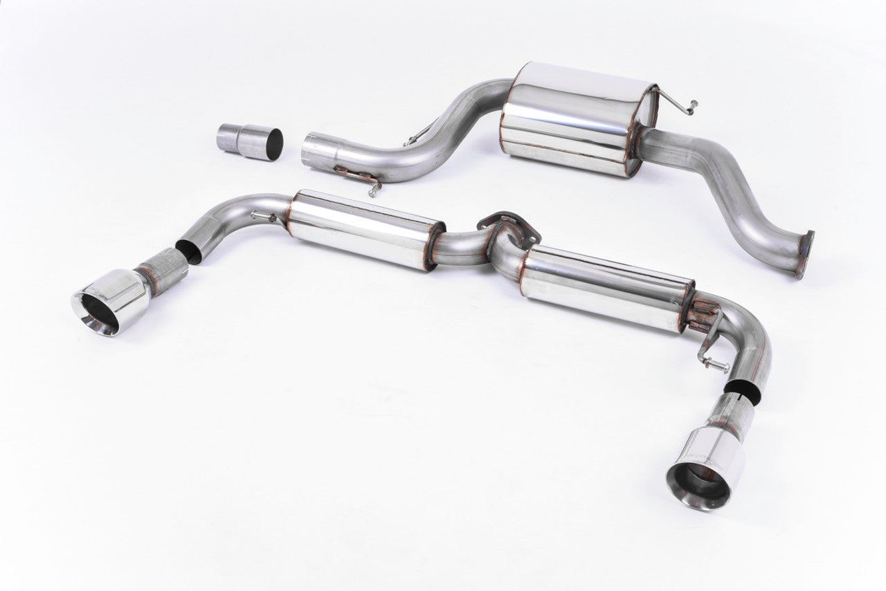 Milltek 3.00" Race Cat-Back Exhaust - VW Golf Mk6 Edition 35 - Wayside Performance 