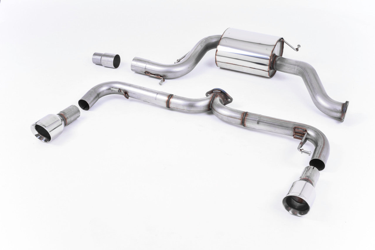 Milltek 3.00" Race Cat-Back Exhaust - VW Golf Mk6 Edition 35 - Wayside Performance 