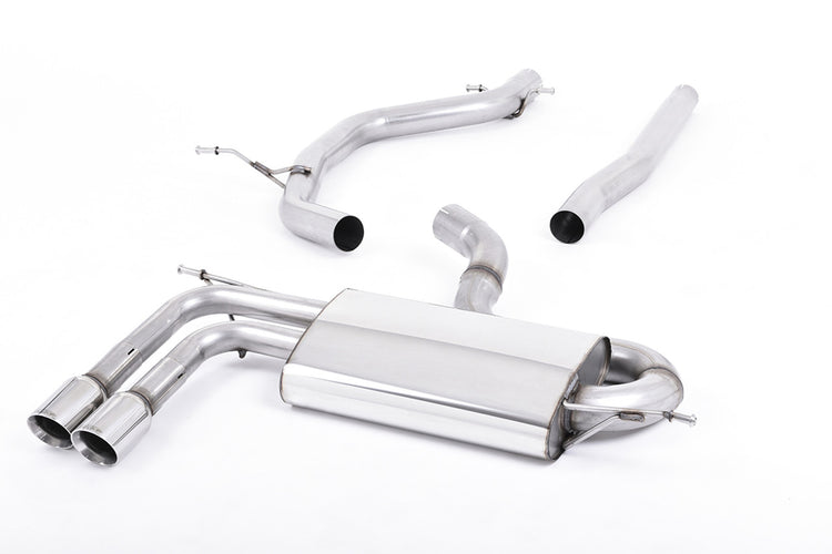 Milltek Cat-Back Exhaust for Audi A3 (8P) Sportback 2.0TDI 170 2wd - Wayside Performance 