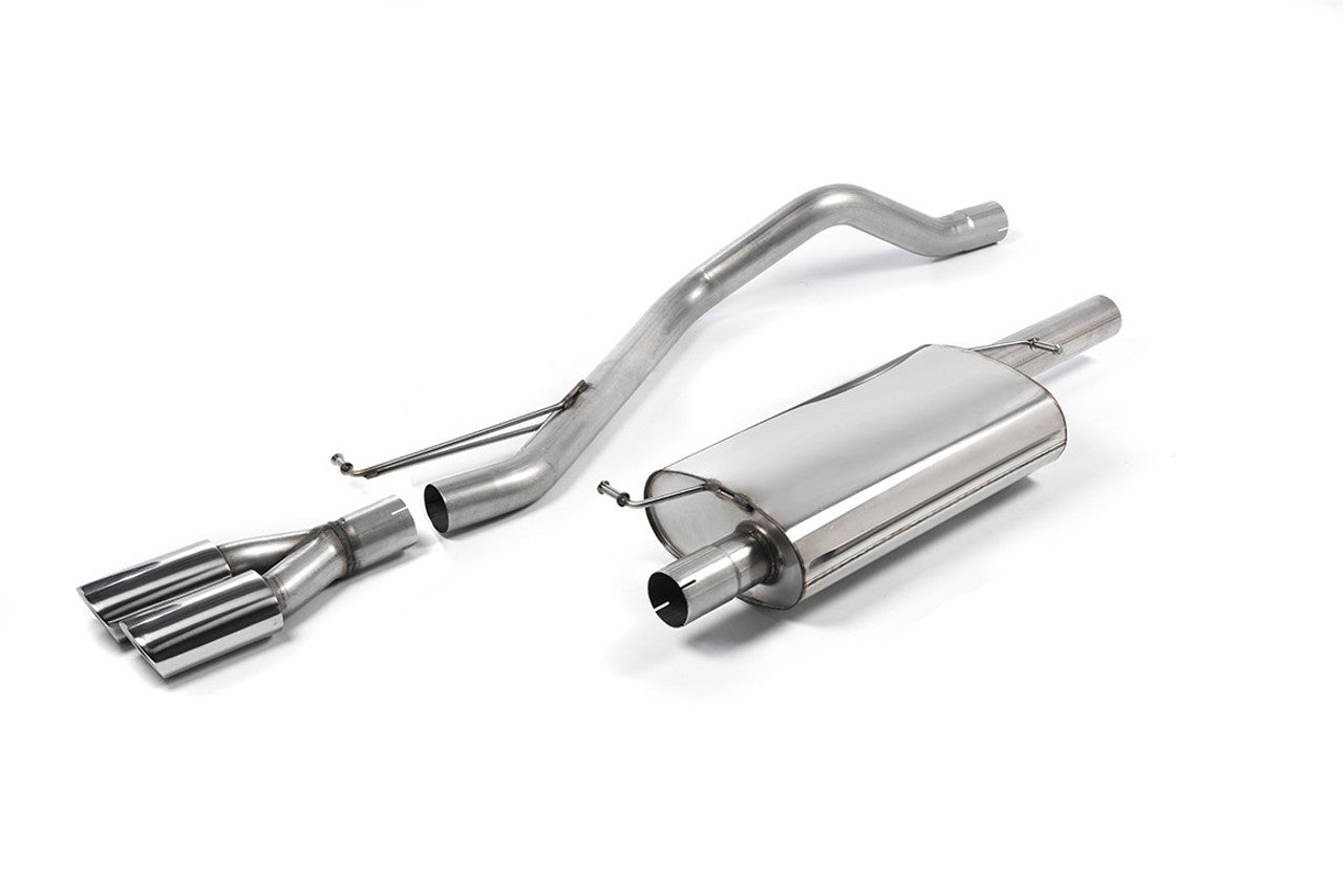 Milltek Cat Back Exhaust System - Transporter T5 and T6 TDI (SWB) - Wayside Performance 