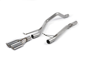 Milltek Cat Back Exhaust System - Transporter T5 and T6 TDI (SWB) - Wayside Performance 