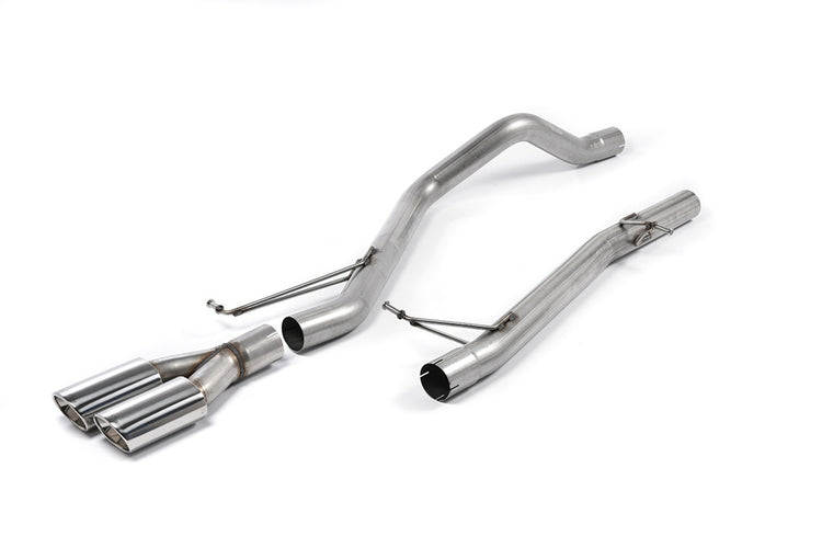 Milltek Cat Back Exhaust System - Transporter T5 and T6 TDI (SWB) - Wayside Performance 