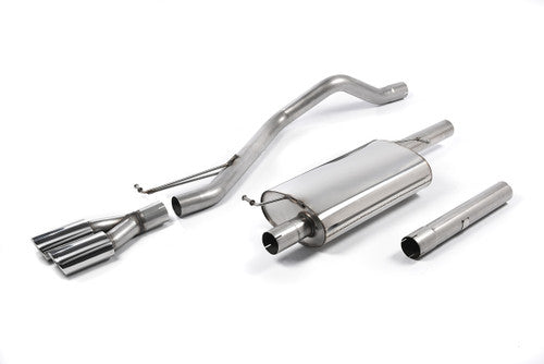 Milltek Cat Back Exhaust System - Transporter T5 and T6 TDI (LWB) - Wayside Performance 