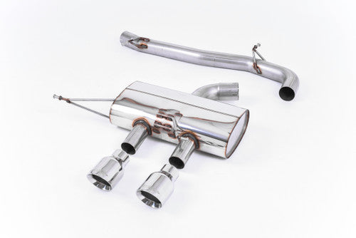 Milltek 3.00" 'Race' Cat-Back Exhaust - VW Golf Mk6 'R' - Wayside Performance 