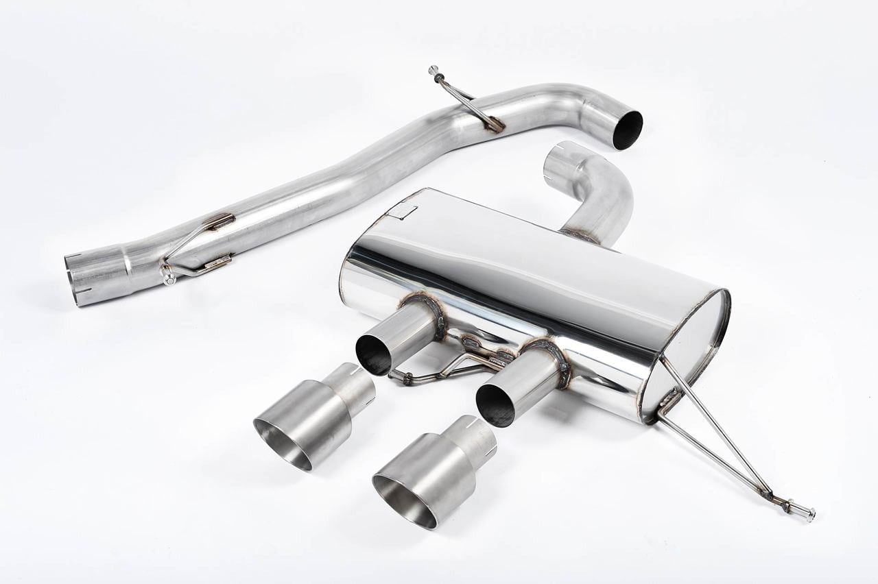 Milltek 3.00" 'Race' Cat-Back Exhaust - VW Golf Mk6 'R' - Wayside Performance 